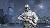A Marine wielding the BR75 Breacher on Zeta Halo.