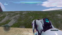 First-person view of the White Scar in Halo 5: Guardians.