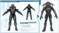 The Didact figure and the Refractive Venator skin.