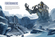 Artwork used to introduce the Forerunner chapter of the encyclopedia.