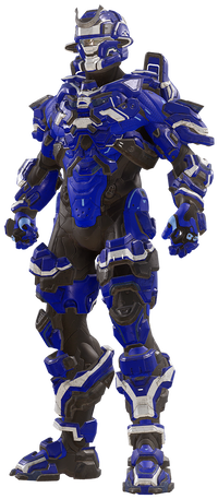 Render of the Shinobi armor, introduced in the Battle of Shadow and Light update.