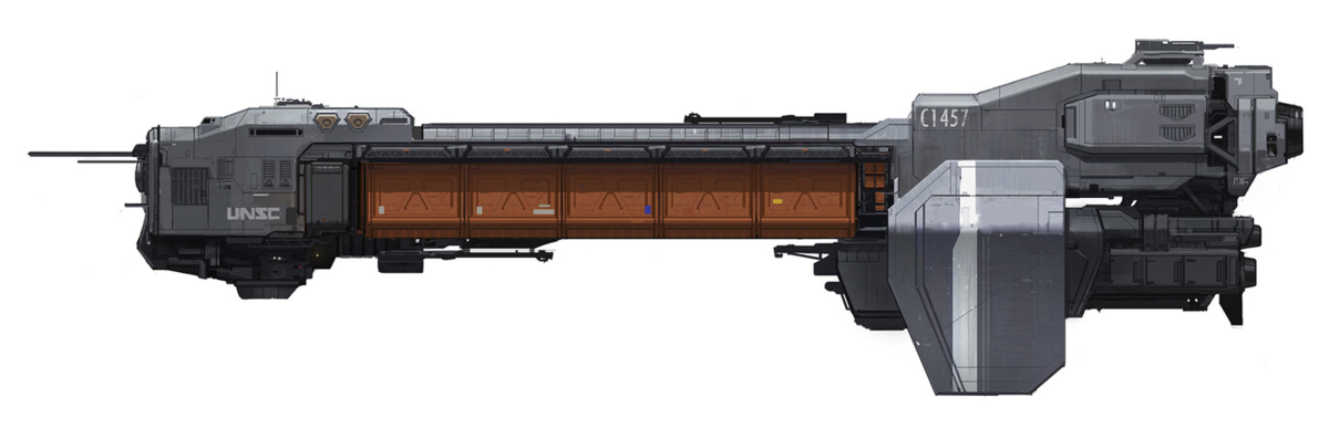 Mulzac-class transport - Ship class - Halopedia, the Halo wiki