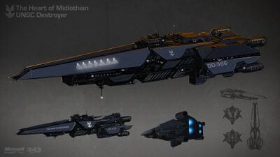 Halberd-class light destroyer - Ship class - Halopedia, the Halo wiki