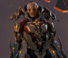 Detail of the Ur-Didact's most recent armor.
