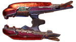 Cutout of the Plasma Rifle from Campaign Evolved.