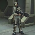 A marine in Halo: Combat Evolved.