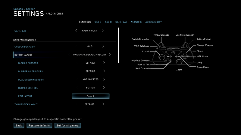 File:HTMCC-H3ODST ControllerLayoutUniversalDefaultRecon Menu Screenshot.png