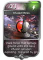 Blitz card for Infused Mine.