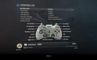 The Default button layout in Halo: Reach.