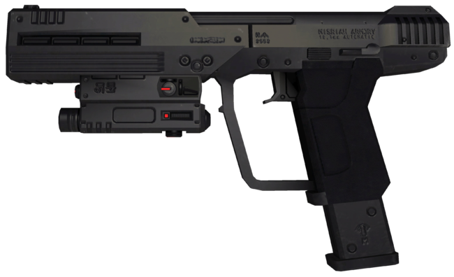 M6C/SOCOM - Weapon - Halopedia, the Halo wiki