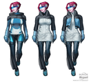 Concepts of civilian attire for Halo: Reach.