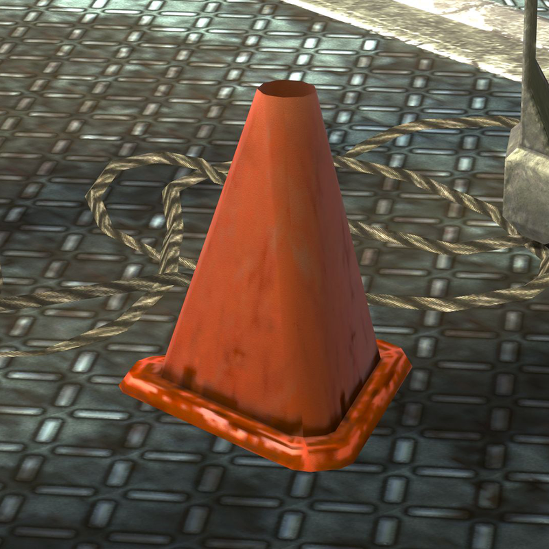 Traffic cone Halopedia, the Halo wiki