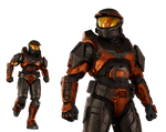 UI asset from Halo: Campaign Evolved of a Mark V armor skin.