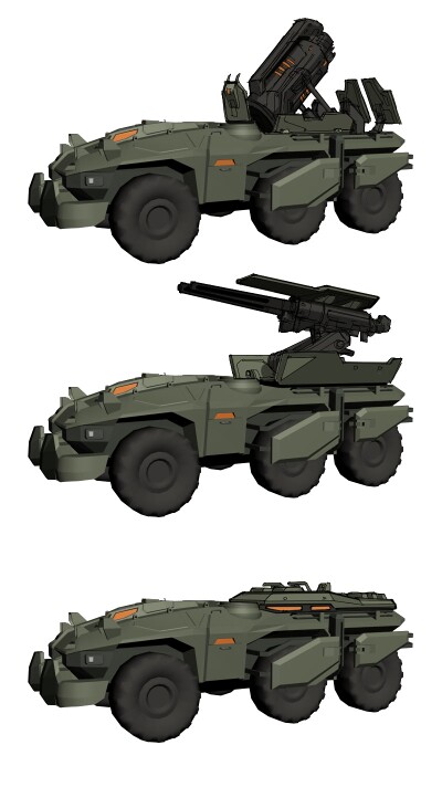 Kodiak (APC) - Vehicle - Halopedia, the Halo wiki