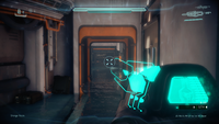 Smart scope with the Storm Rifle in Halo 5: Guardians.
