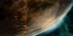 Big Crater Bay glassed.