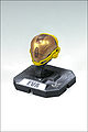 The yellow EVA helmet.