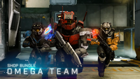 Trailer screenshot showcasing the Omega Team bundle.