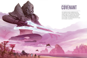 Artwork used to introduce the Covenant chapter of the encyclopedia.