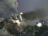 Echo 51 crashes into a cliff edge.