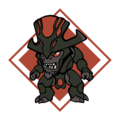 A Halo Infinite multiplayer emblem of a Brute Chieftain.