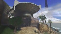 The security station for the Silent Cartographer in Halo: Combat Evolved.