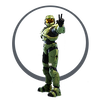 Icon for the Peace pose.