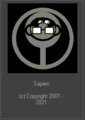 The Marathon symbol with the nerd's head seen in Halo 2 MCC's Sapien world editor.