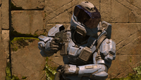 A Spartan equipped with Mark VII core items from the Season 04 Battle Pass.