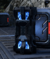 A shock coil at a UNSC Forward Operating Base captured by the Banished.