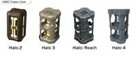 Reference chart comparing between Halo 2, Halo 3, Halo: Reach, and Halo 4. Not to scale.