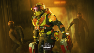 Containment event banner.