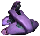 A view of the Wraith as it appears in Halo: Combat Evolved.