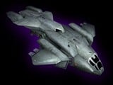 A render of the Halo: Combat Evolved Pelican model.