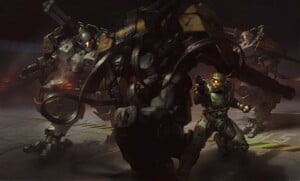 Cover art for Halo: Hungry Buzzards.