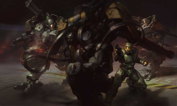 HRUNTING/YGGDRASIL Mark I [H] exoskeleton - Vehicle - Halopedia, the ...