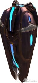 A screenshot of an inactive portable gravity lift.