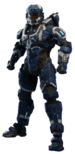 Enforcer armor in Halo 4 with TRCR skin.