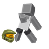 Icon for the Minecraft Character Creator item "Swinging Energy Sword".