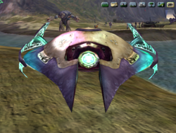 Pre-Xbox Halo image of the Seraph tank.