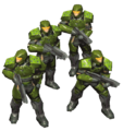 UNSC Marines in Halo Wars.