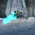 A camouflaged Stealth Sangheili in Halo: Combat Evolved.