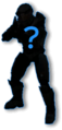 An image representing a player with an unknown armor customization configuration, used for guest profiles in CE.