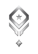 Multiplayer career rank insignia for Halo Infinite.