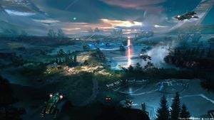 Halo Wars 2 concept art.