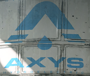Axys logo.