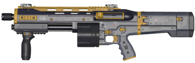 CQS48 Bulldog - Weapon - Halopedia, the Halo wiki