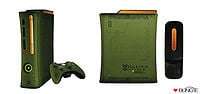 The Xbox 360 Halo 3 special edition console.