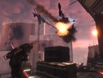 A player shooting down a Banshee.
