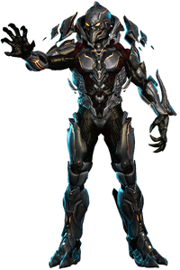 The Ur-Didact clad in full armor.